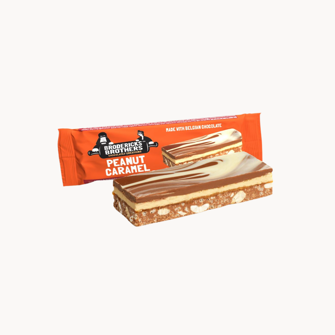 Packshot Brodericks Cake Bar Crispy Peanut Butter