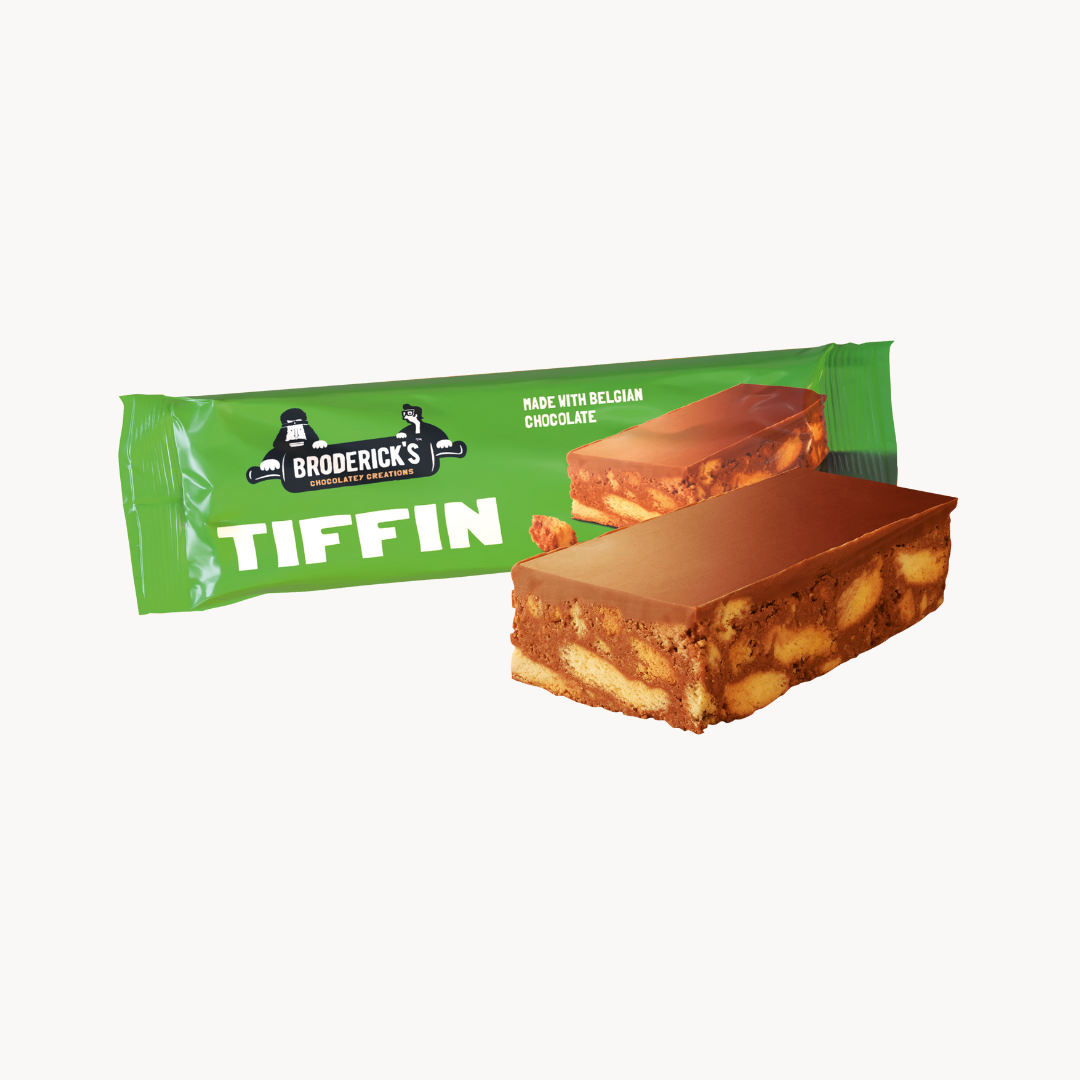 Packshot: Brodericks Cake Bar Tiffin Slice
