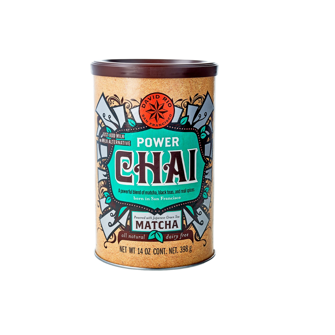 Packshot David Rio Chai Dose: Power Chai Matcha