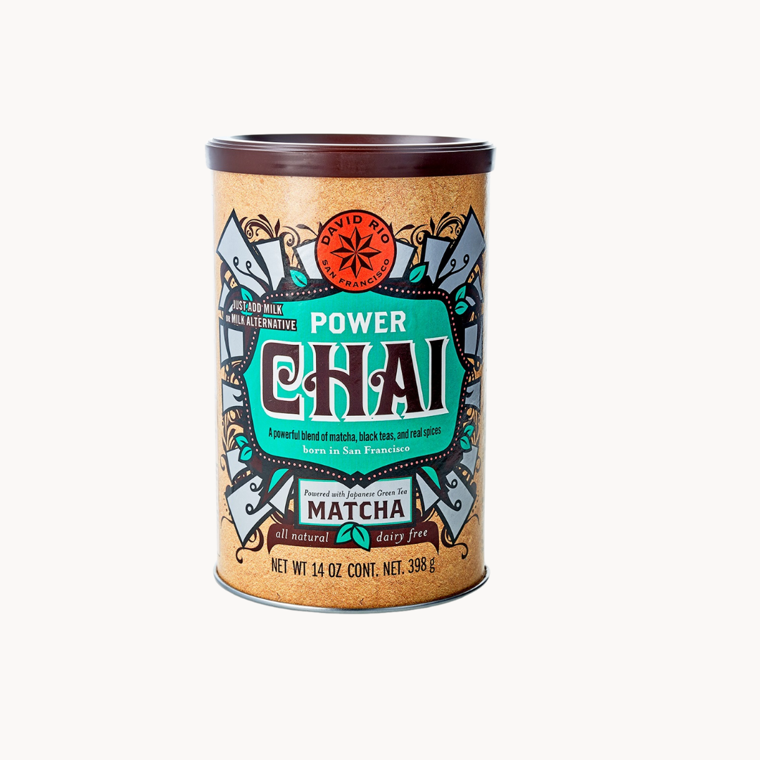Packshot David Rio Chai Dose: Power Chai Matcha