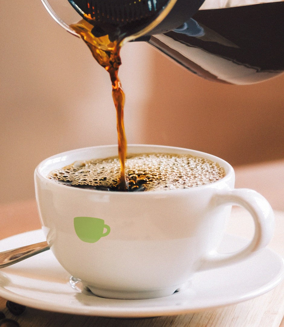 Filterkaffee wir in Green Cup Coffee Tasse eingeschenkt - Lieblingskaffee finden: Mit dem COFFEE FINDER in wenigen Klicks zur perfekten Kaffee.