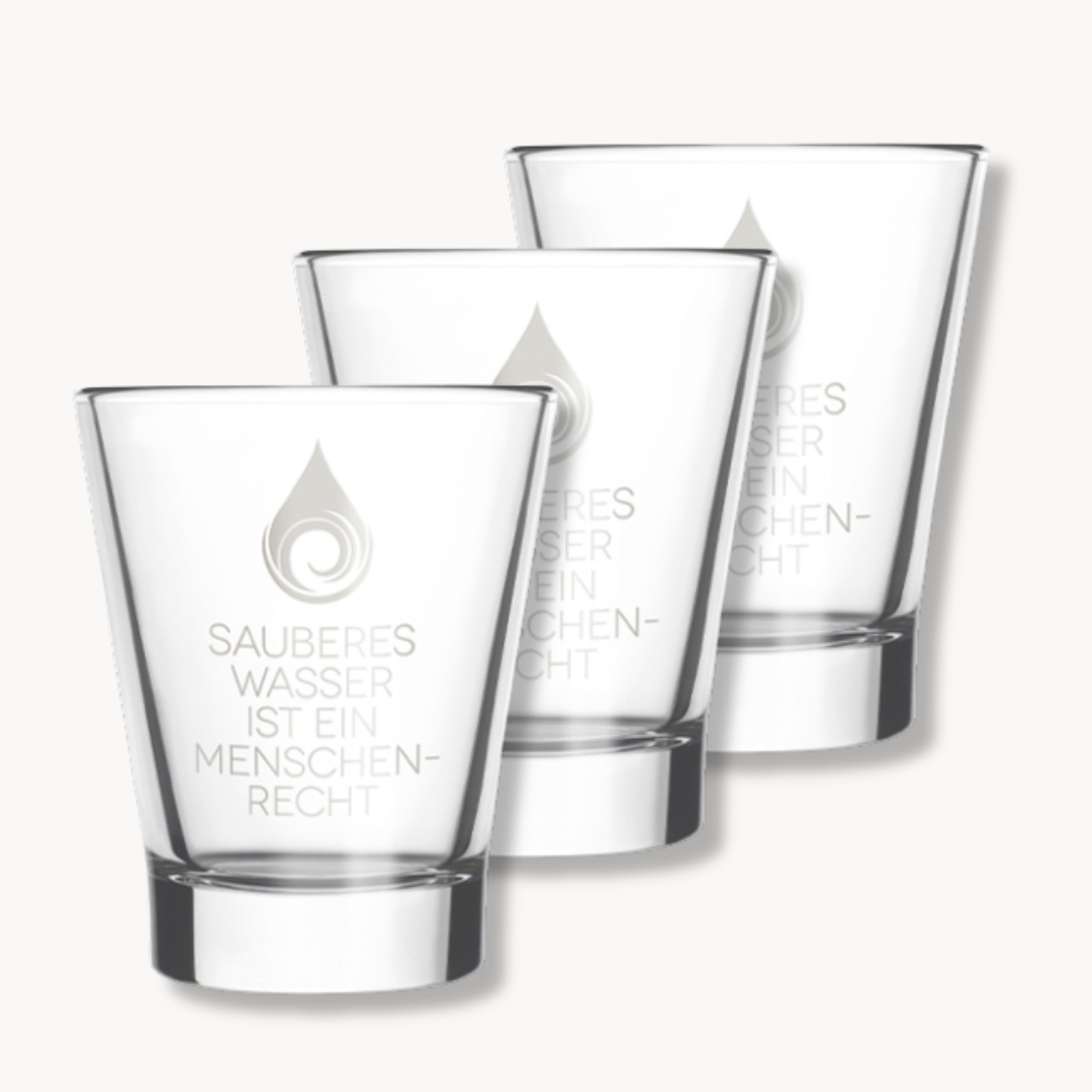 Packshot: Wasserglas 3er Set