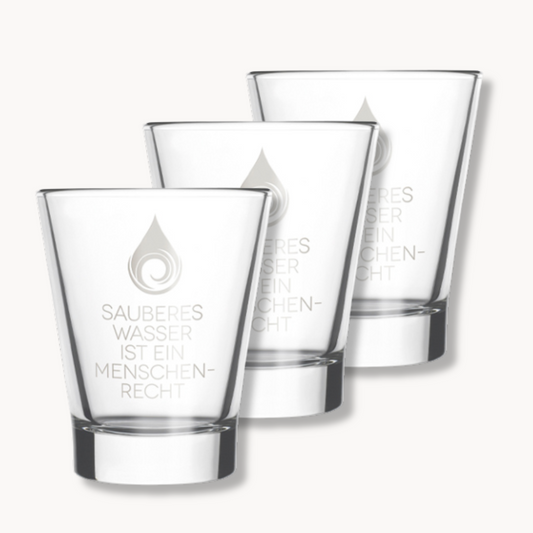 Packshot: Wasserglas 3er Set