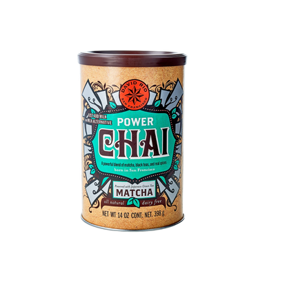 Packshot David Rio Chai Dose: Power Chai Matcha