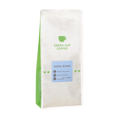 Packshot Kaffee Green Cup Coffee Santa Elena 1kg Packung