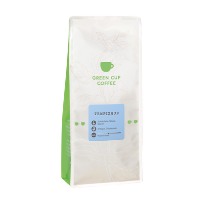 Packshot Kaffee Green Cup Coffee Tempixque 1kg Packung