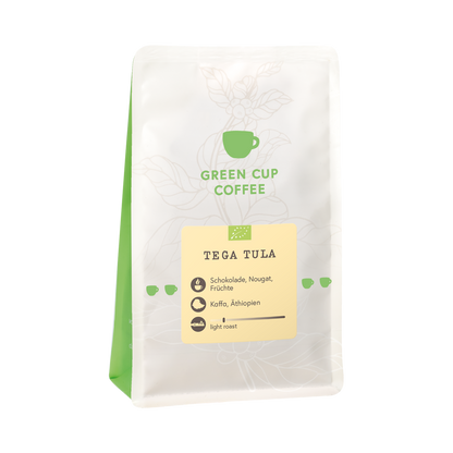 Packshot Kaffee Green Cup Coffee Tega Tula 250g Packung