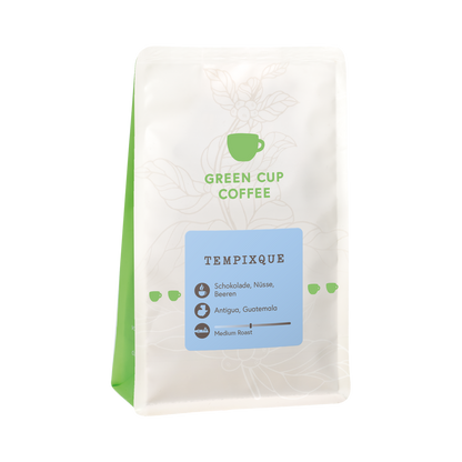 Packshot Kaffee Green Cup Coffee Tempixque 250g Packung