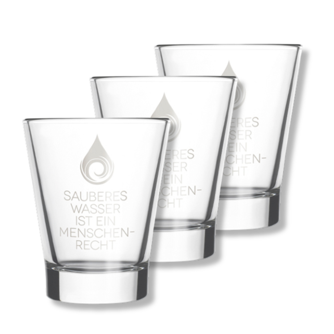 Packshot: Wasserglas 3er Set