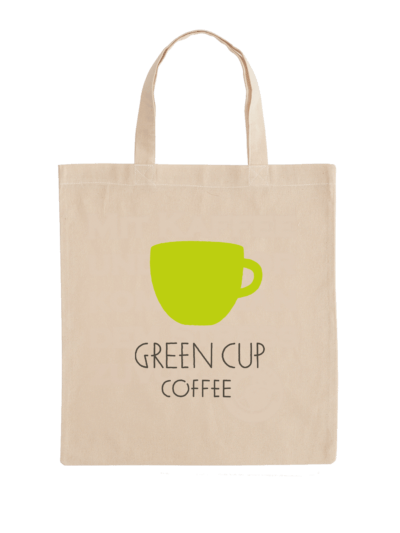 Green Cup - Baumwolltasche Green Cup Coffee